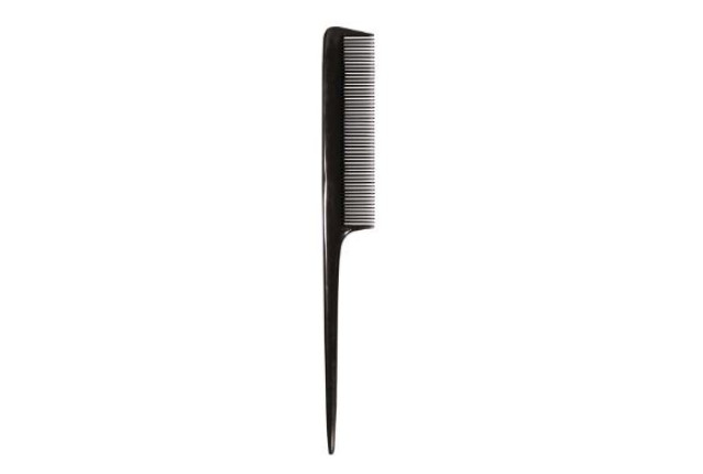Premium Comb with Handle – Black (20.5 cm) x 24