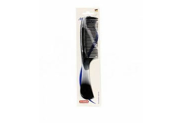 Black & White Comb with Handle – Big (21 cm) x 24