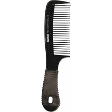 Black Comb with Rubber Handle – 20.5 cm 