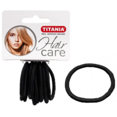Hair Elastics Black – Strong &