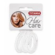 Spiral Hair Tie – 3 pcs. Translucent Set