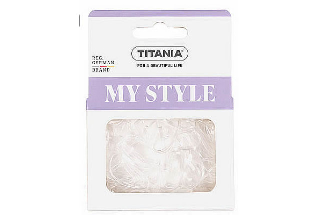 Spiral Hair Tie – 3 pcs., Translucent, Durable & Stylish x 6