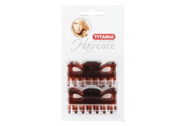 Sectioning Clips – 2 pcs., Brown (6 cm) x 7