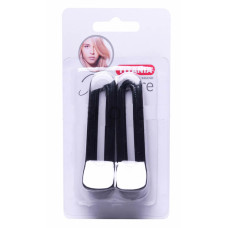 Black Hair Clips – 2 pcs. (8.5 cm) x 6