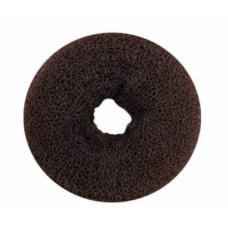 Mesh Hair Bun – Beige 8 cm on Hanger Card x 6