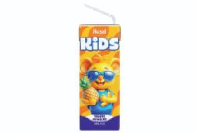 Hosal Kids Tropical Fruits - 200ml x 24