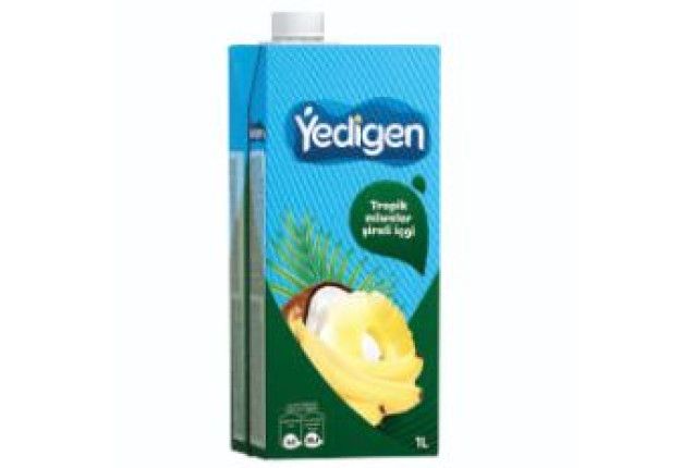 Yedigen Juice Tropical Fruits - 1.0L x 12