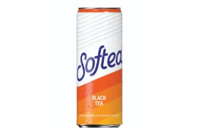 Yupekchi Softea Black Tea – Peach | 330 ml (Can) x 24