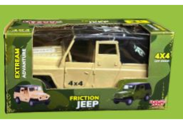 Techno Toys Friction Jeep | Model: TTPL-16 (A)