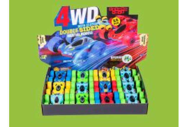 Techno Toys Double-Sided Stunt Car | Model: 18 (A) x 12