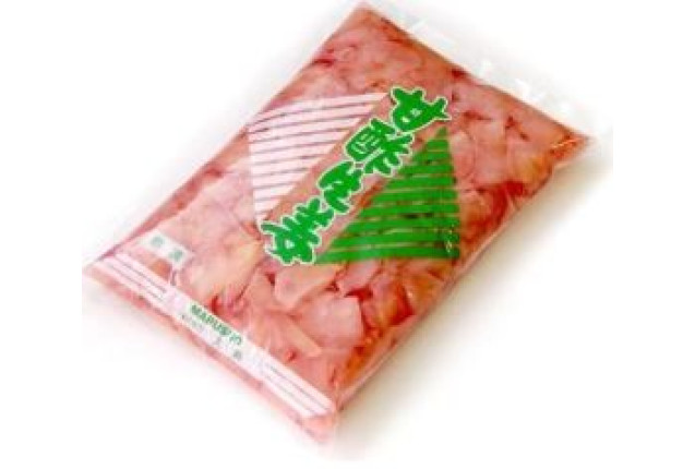 MARUSHO - Pickled Sliced Ginger Pink (1kg) x 10