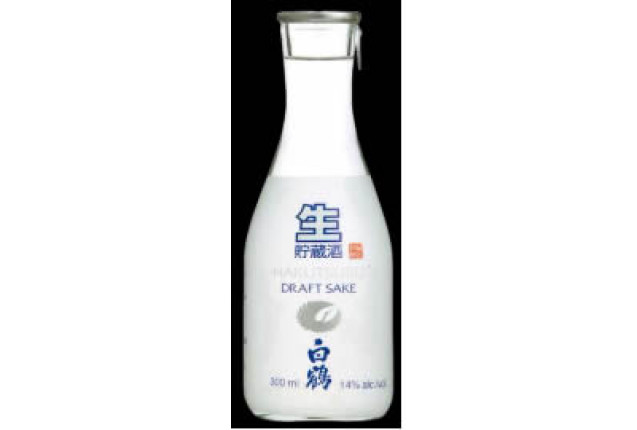 HAKUTSURU Draft Nama Sake (720 ml) x 6