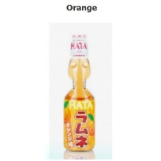 HATA Japanese Ramune | Orange-Flavoured Drink (200 ml) x 30