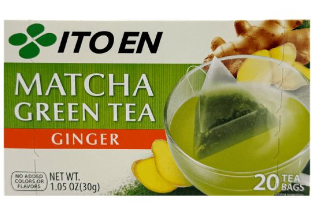 Matcha Greentea 20TB Ginger (20 Tea Bags) x 2
