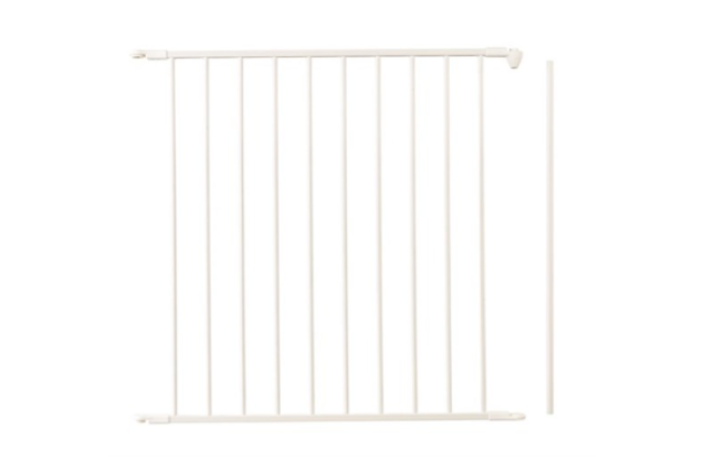 BabyDan 72 cm Extension Section FLEX – White