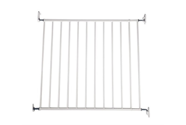 BabyDan NoTrip Metal Wide Gate – White (72-84,5cm)