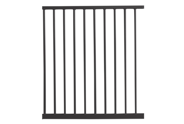 BabyDan Extension Panel 64,5 cm Black / Pres. Fit Gate