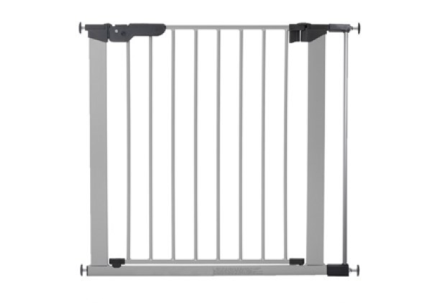 BabyDan Premier Gate Silver/Black, 1 Ext x 16