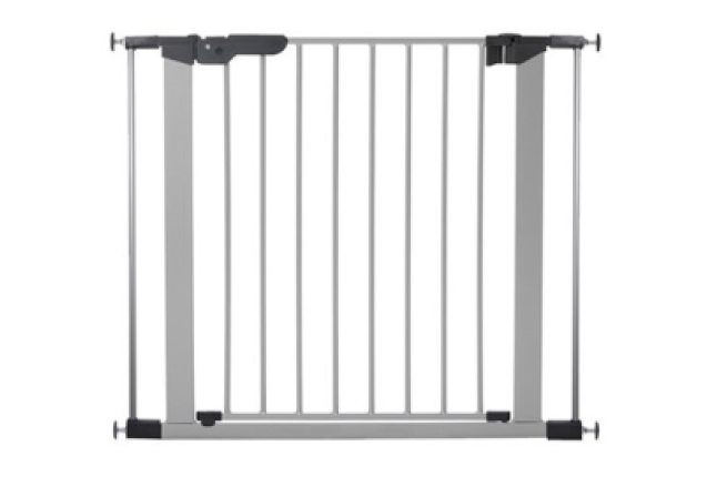 BabyDan Premier Gate Silver/Black – 2 Ext. (East) x 15