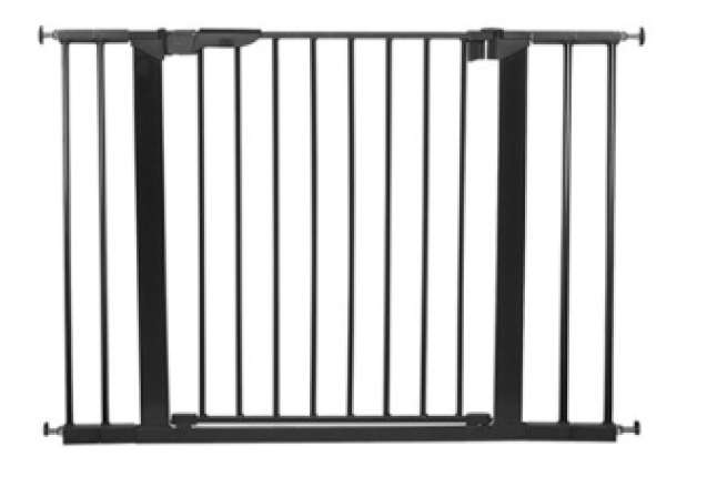BabyDan Premier Safety Gate Black – 4 Ext., 99-106,3 cm x 14