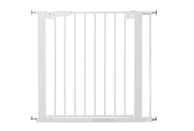 BabyDan Premier Safety Gate White – 1 Ext., 73.5-86.5 cm