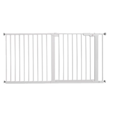 BabyDan Premier Safety Gate White – 11 Ext., 145.5-151.7 cm x 8