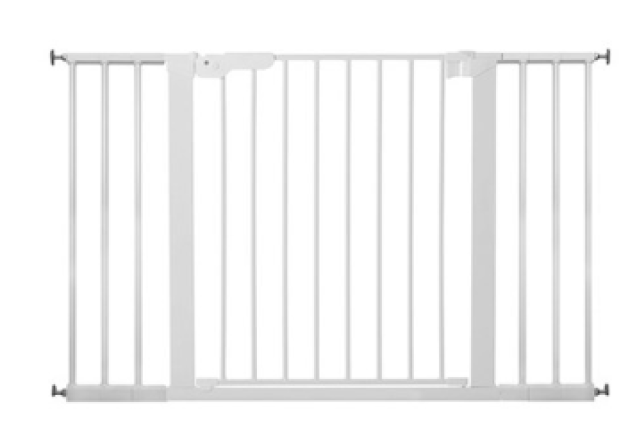 BabyDan Premier Safety Gate White – 6 Ext., 112-119,3 cm x 13