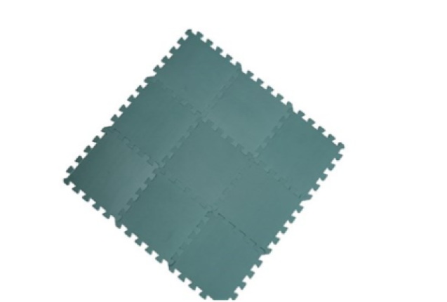 Dusty Green Playmat by BabyDan x 10