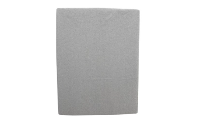 Dusty Grey Jersey Fitted Sheet (60x120) by BabyDan