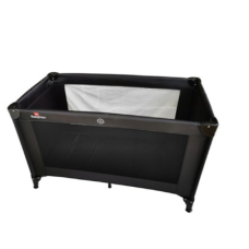 Travel Cot Black by Babydan (w/o wheel-t