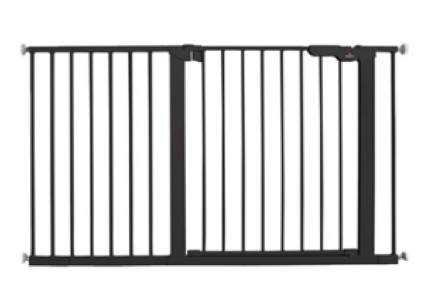 BabyDan Premier, Black, 8 Extensions, 126-132,2 cm