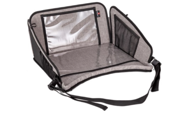 Travel Fun by BabyDan - Kids' Activity Tray for Car Grey