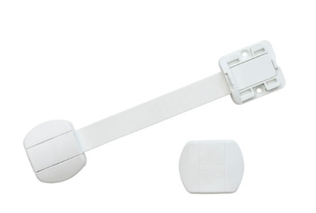 Multi Purpose Lock, white, 2 pcs in box x 9