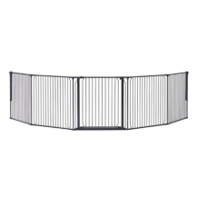 CombiFit XXL – Multi Adaptable Hearth Safety Gate & Room Divider, Black