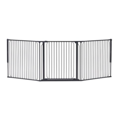 BabyDan CombiFit L – Multi Adaptable Configuration Safety Gate, Black (90-2