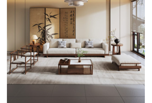 Four Seater + Footrest + Two Lounge Chair Set (YSFH-EY44.3-4+JT+XXY-SF)