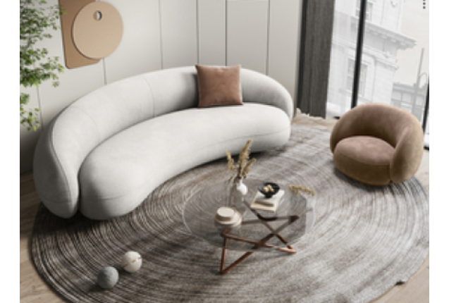 Sofa Set (MLD-BSNS0502-3-MBS-SF)