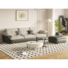 Three Seater + Footrest Set (GD-2319#-BY-MB+HL-3+JT-SF)