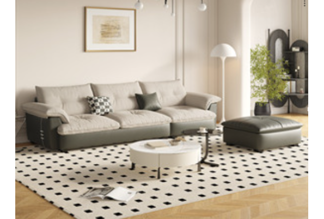 Three Seater + Footrest Set (GD-2319#-BY-MB+HL-3+JT-SF)