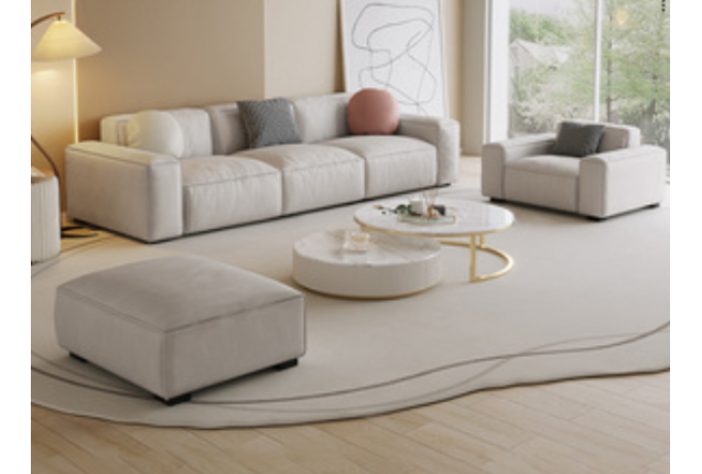 Single Seater + Four Seater + Footrest Set (KQD-BSNYS2820K-KJB-B-1+4+JT-SF)