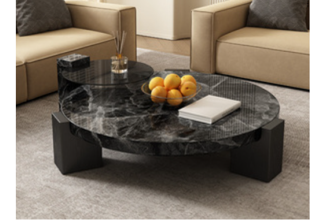 Large Round Table + Side Table Set (ORS-CT06-CJZH)