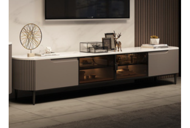 TV Stand Set (GD-9026-2-YB-DSG)