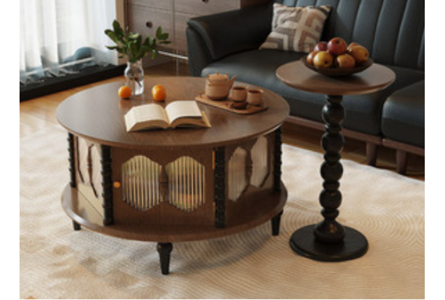 Coffee Table + Corner Table Set (JLSG-CT14-CJZH)