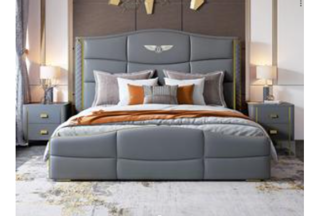 Bed Set (FKMJ-9955-FZP-1.8-C-BRT)