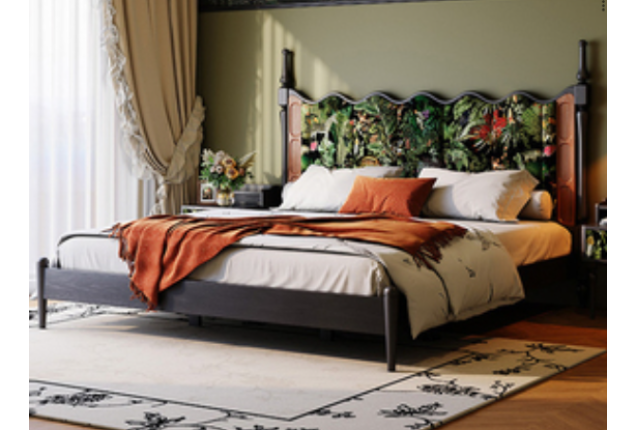 Bed Set (JLSG-8033-HB-1.8-C)