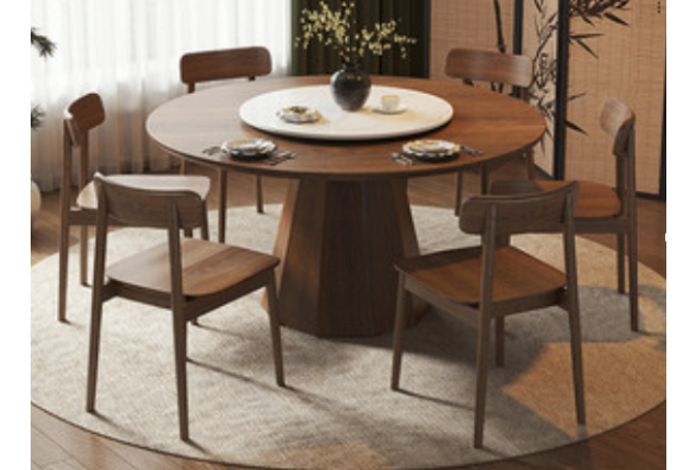 Dining Table And Chair Set (YSFH-EY319-1.35-ZP-CZ)