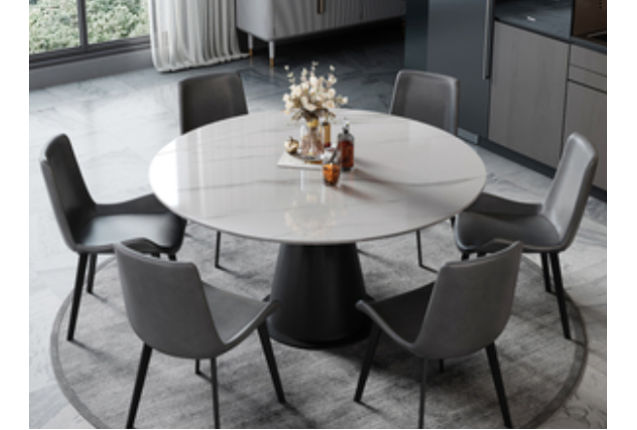 Dining Table And Chair Set (NMDS-D1902-1.35-YB-CZ)