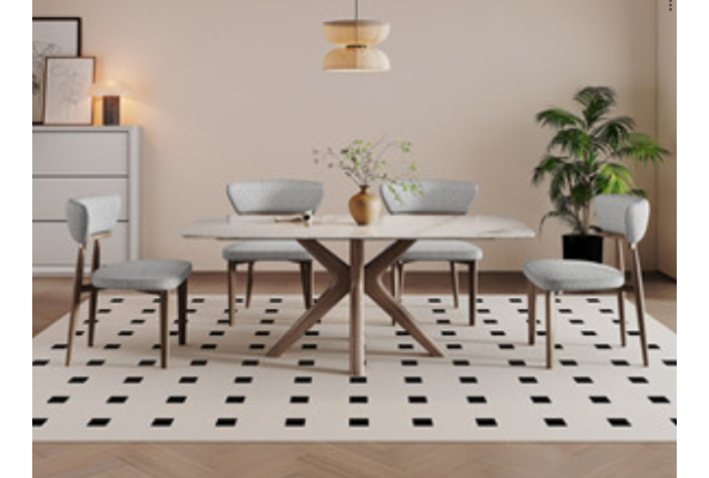 Dining Table And Chair Set (NMDS-TA421-DLS-1.6-CZ)