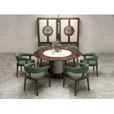 Dining Table And Chair Set (MYDF-502-1.55-CZ)