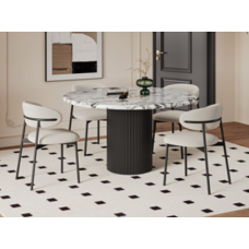 Dining Table And Chair Set (KQD-T109-DLS-HS-1.3-CZ)